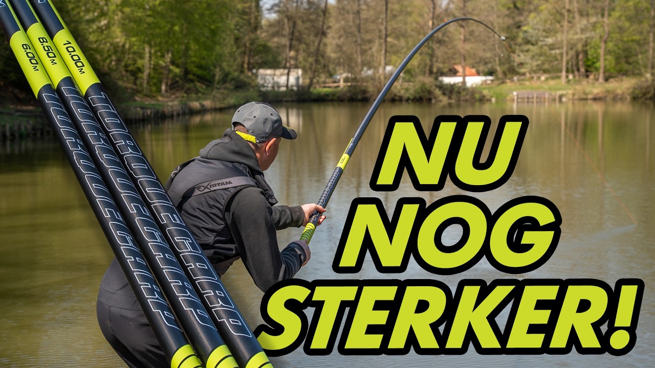 EXTRA STERK! Nieuwe TORQUE hengels