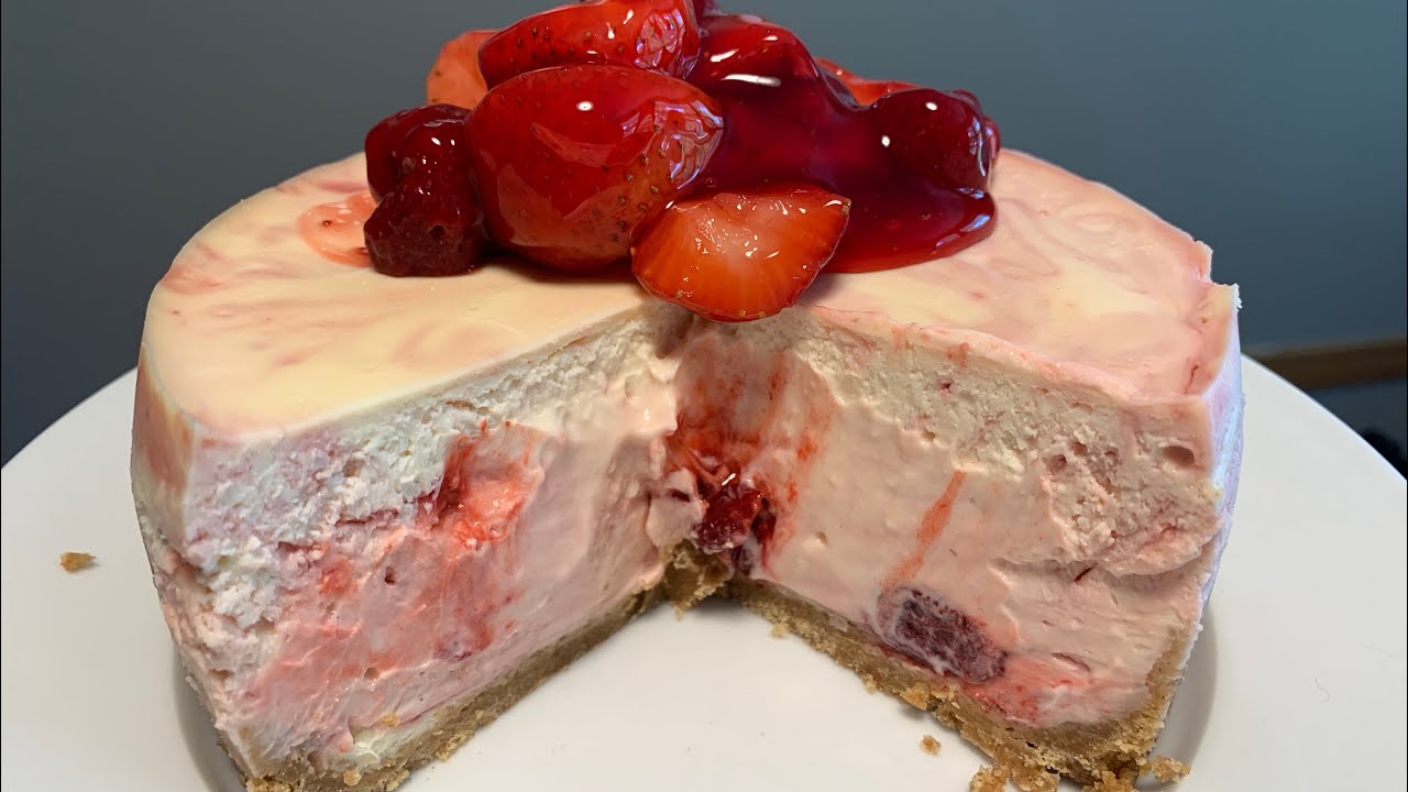 Instant Pot Strawberry Cheesecake ~ 1st Place Winner !!!