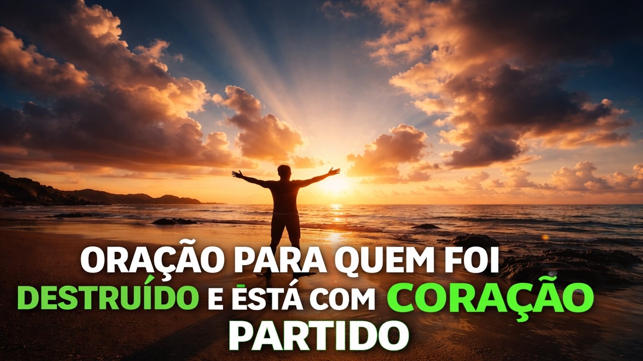 SEU CORAÇAO ESTÁ FERIDO ,OUÇA ESTÁ ORAÇÃO...