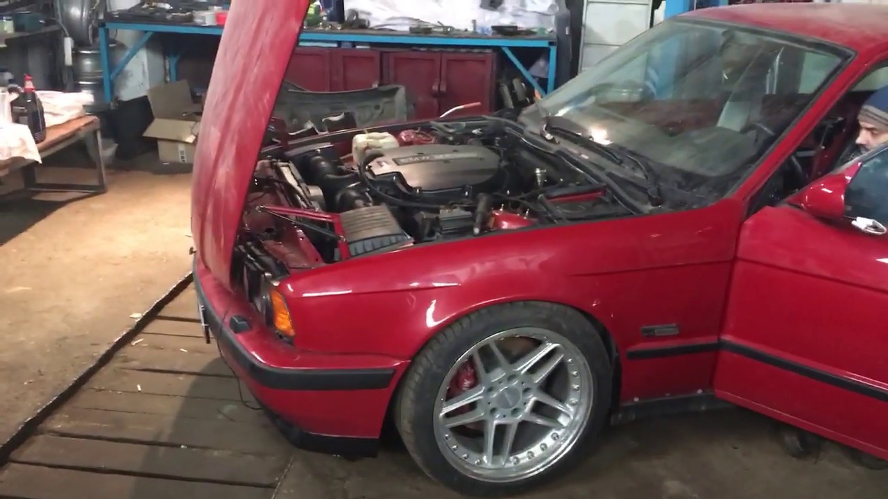 BMW E34 M5 S62B50 full supersprint exhaust sound