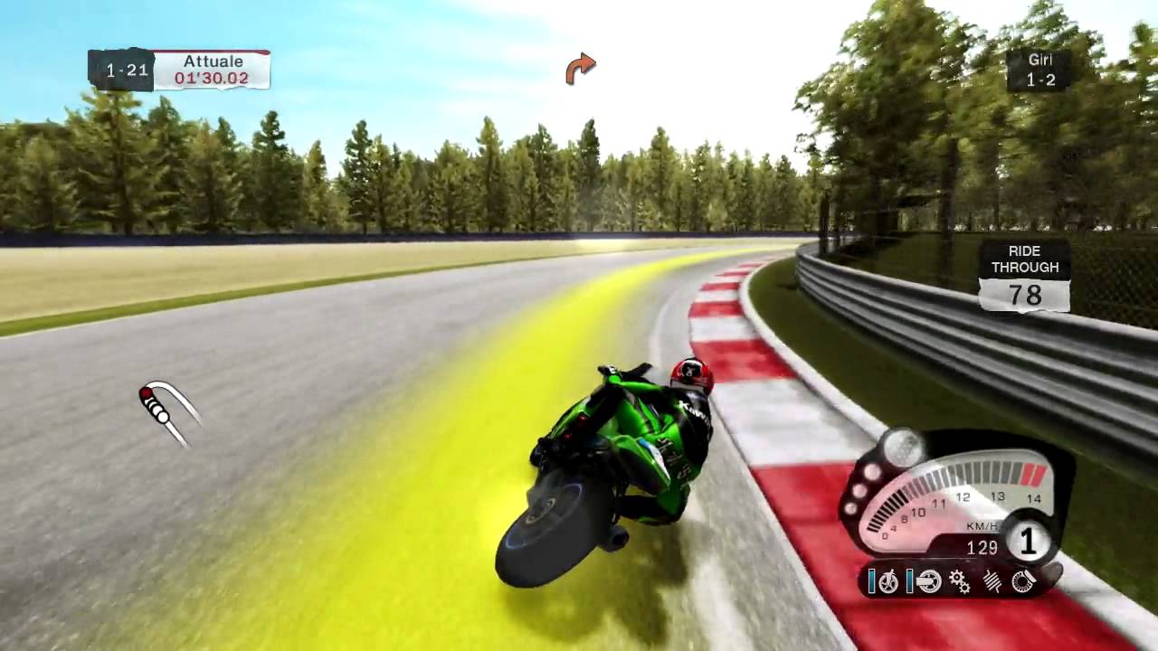 SbkGenerations gara di Lasa a Monza su kawasaki ninja ZX-10R (gioco)