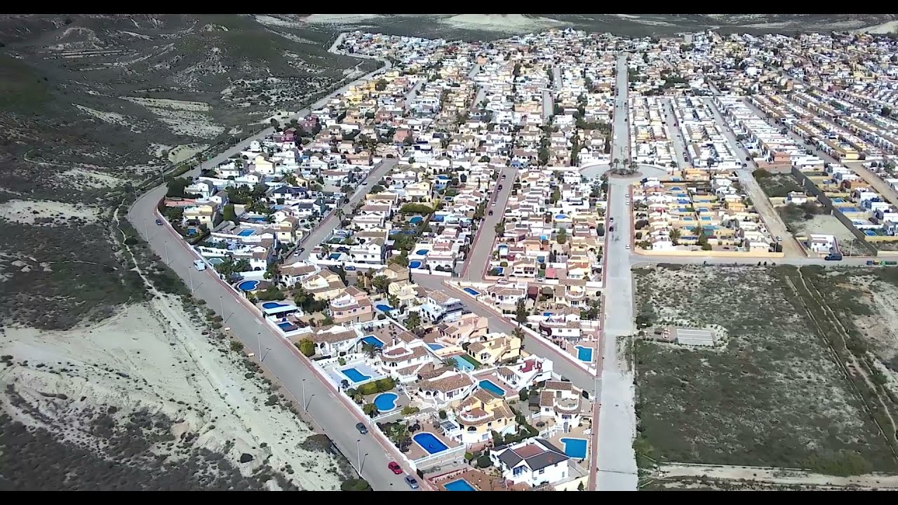 Camposol Sector D - Filmed Overhead With Drone