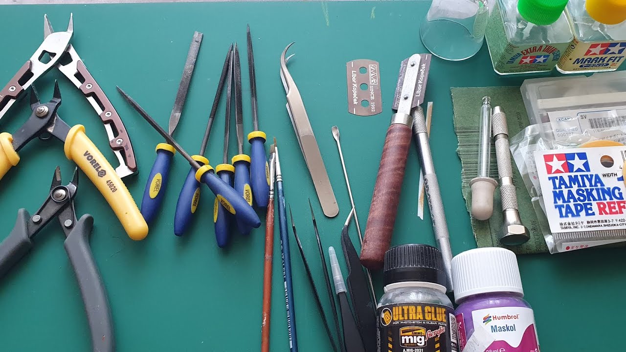Jakie narzędzia modelarskie na początek? 🤔 #modelarstwo #hobby 
