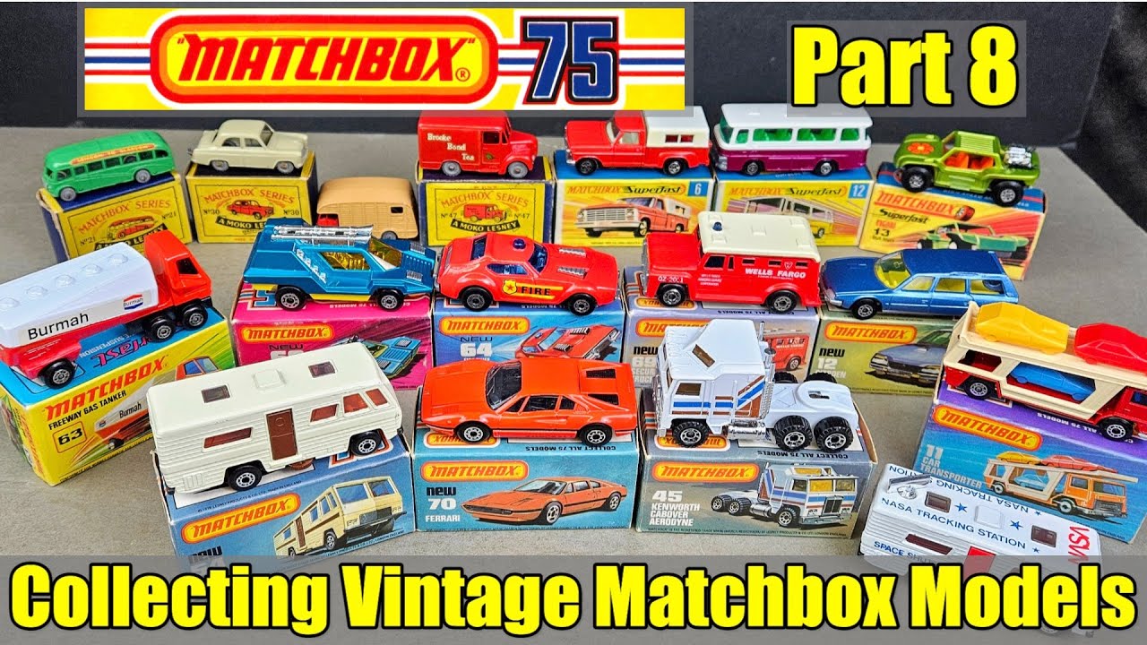 Collecting Vintage Matchbox Models - 1 to 75 - Part 8 - Recent Additions + Collection Tour!