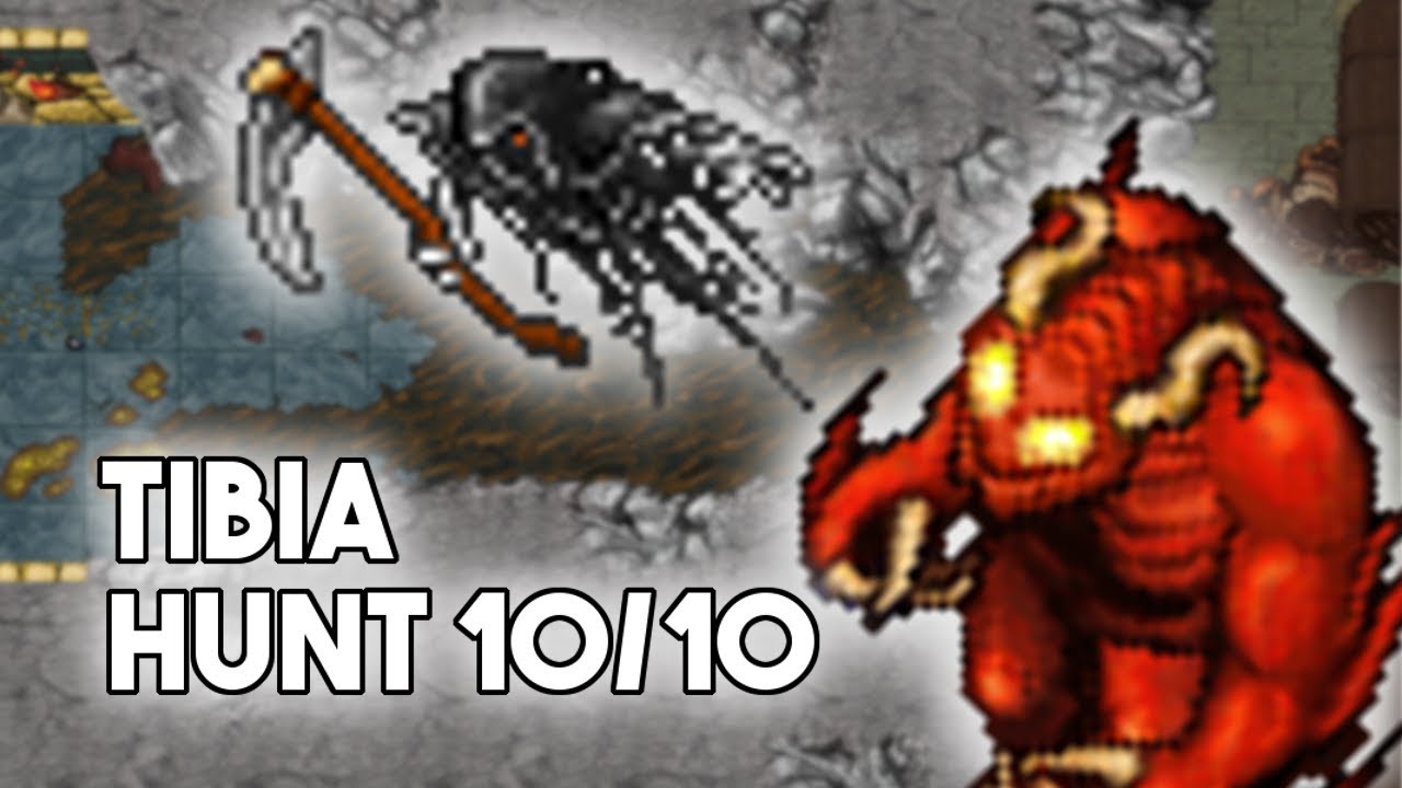 [PL] Tibia | Hunt 10/10 Loot Prey | Demon & Grim Reaper (Oramond Dark Trails) #30