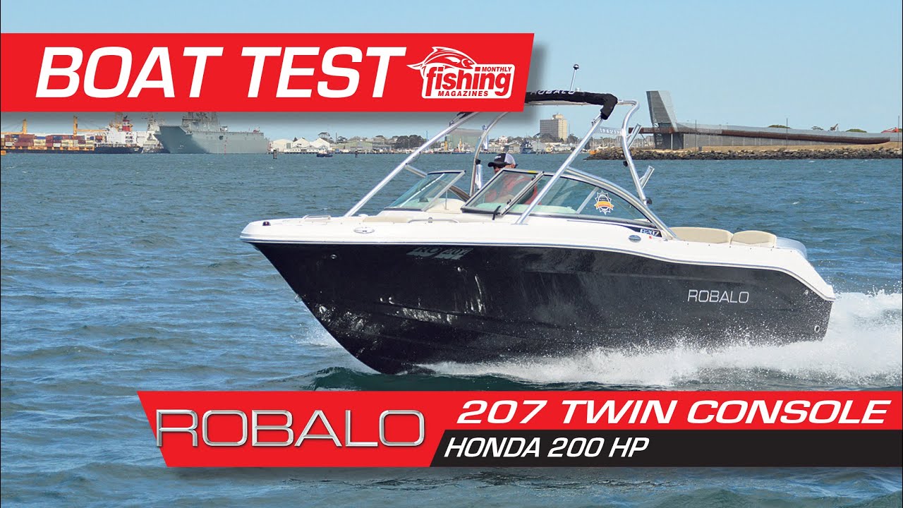 Robalo 207 со Скоттом О'Харой из компании Aussie Boat Sales.