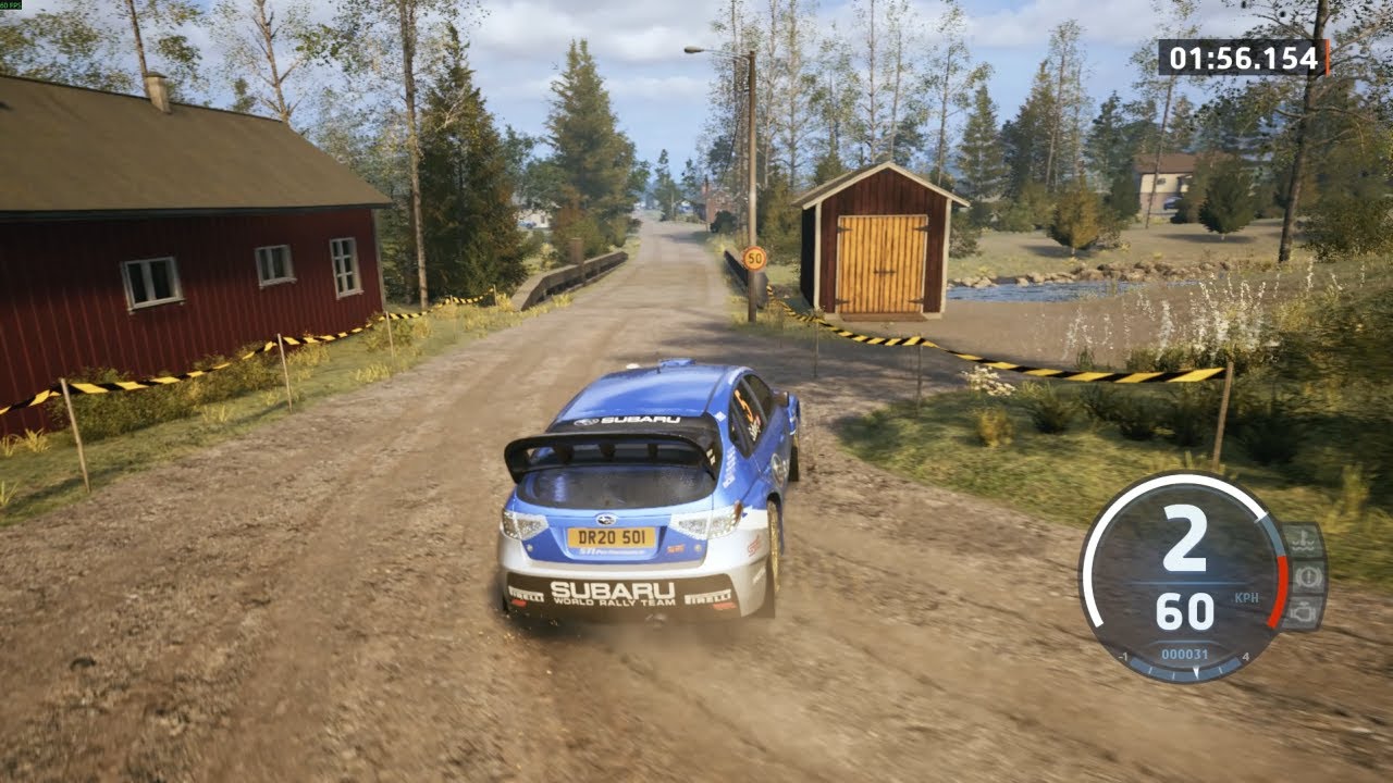 EA Sports WRC | Driving in Finland peltola | 2008 Subaru Impreza wrc | top 151 run 3:03.632