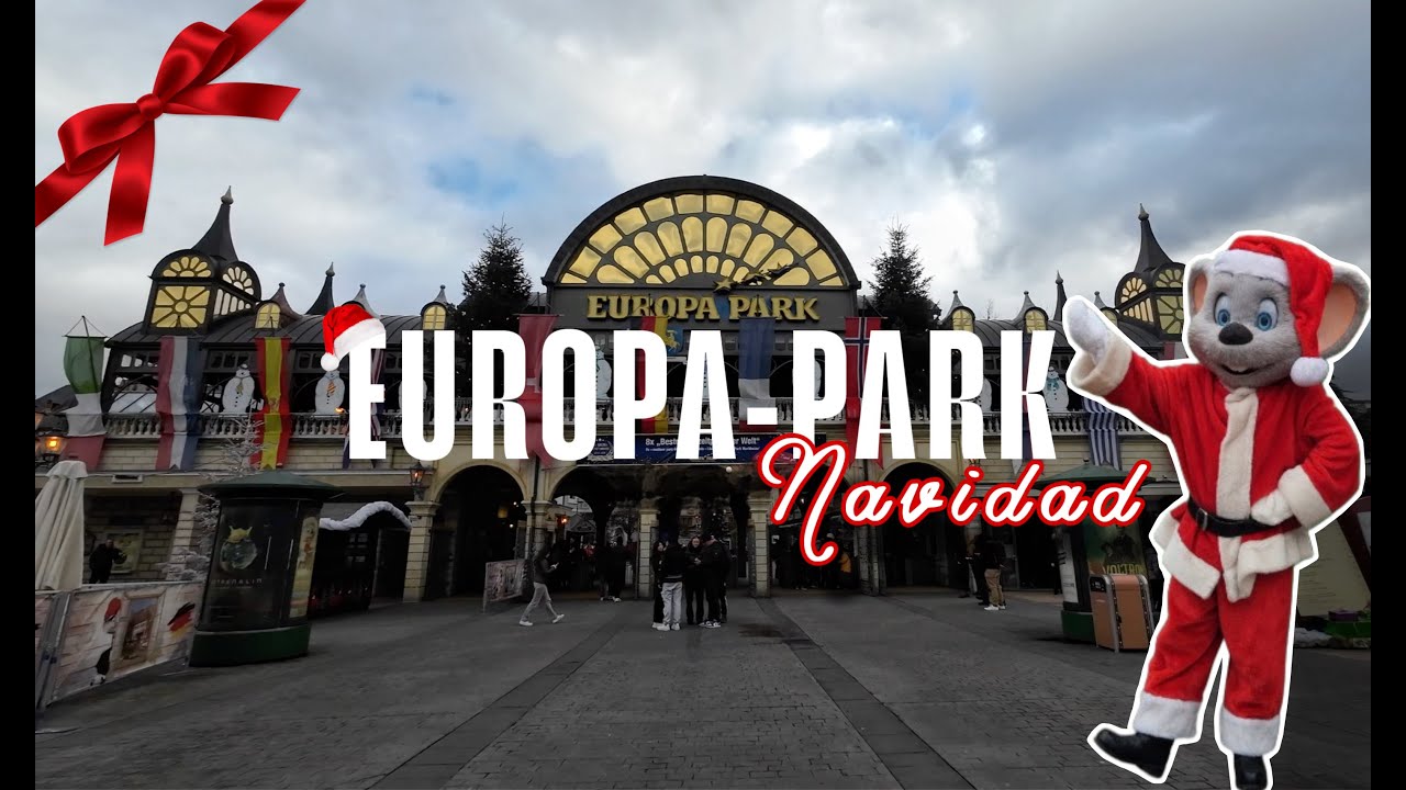 ЭТО ЕВРОПА-ПАРК НА РОЖДЕСТВО🎄, САМЫЙ БОЛЬШОЙ ПАРК В ГЕРМАНИИ🎡🥨🇩🇪