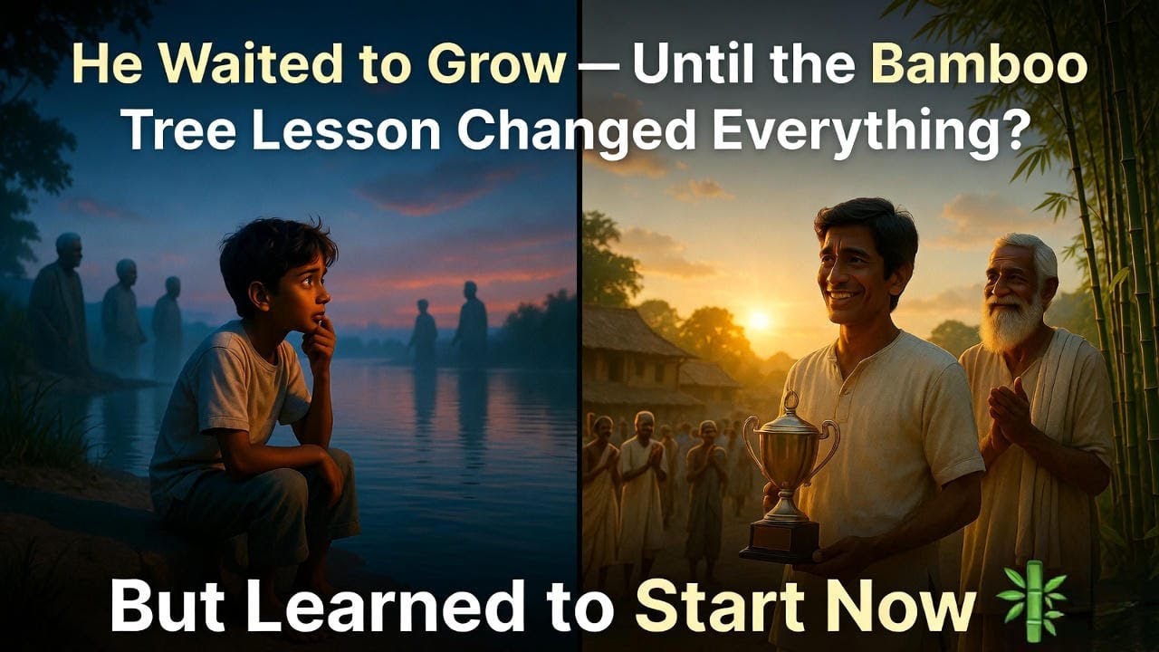 Don't Wait to Grow – The Bamboo Tree Lesson That Changed a Boy's Life Forever