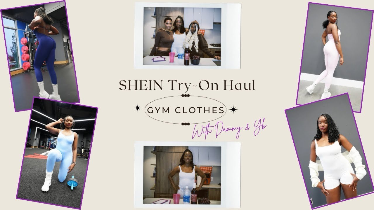 SHEIN Try-On Haul | Gym Clothes | Realistic 