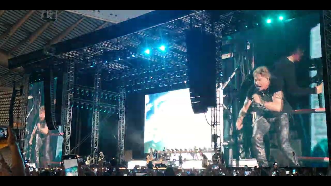 Guns N' Roses - It's So Easy (Live @ O.A.K.A., Athens)