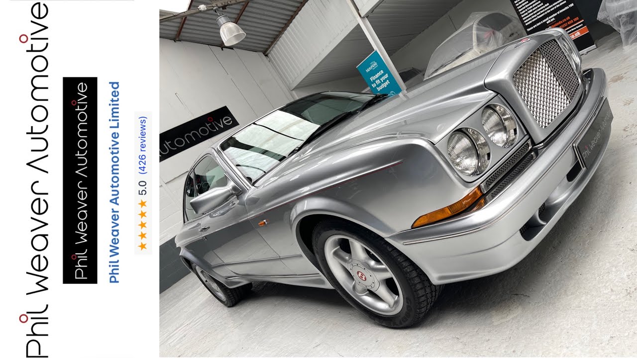 1997 Bentley Continental T (Stratton) 6.75 litre, finished in Stratos Silver. Only ever 1 produced.