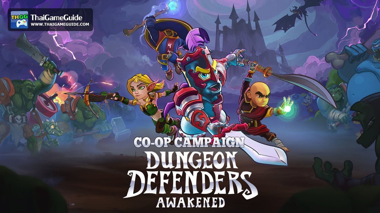 Dungeon Defenders: Awakened [Online Co-op] : Co-op Campaign ~ Campaign - Medium (Full Run)