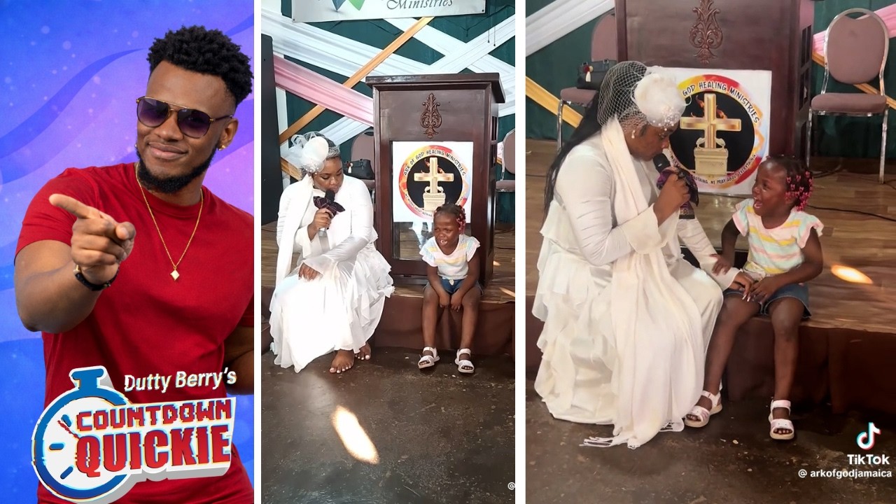 Pastor Removes Demon From Jamaican Child In Front Of Congregation