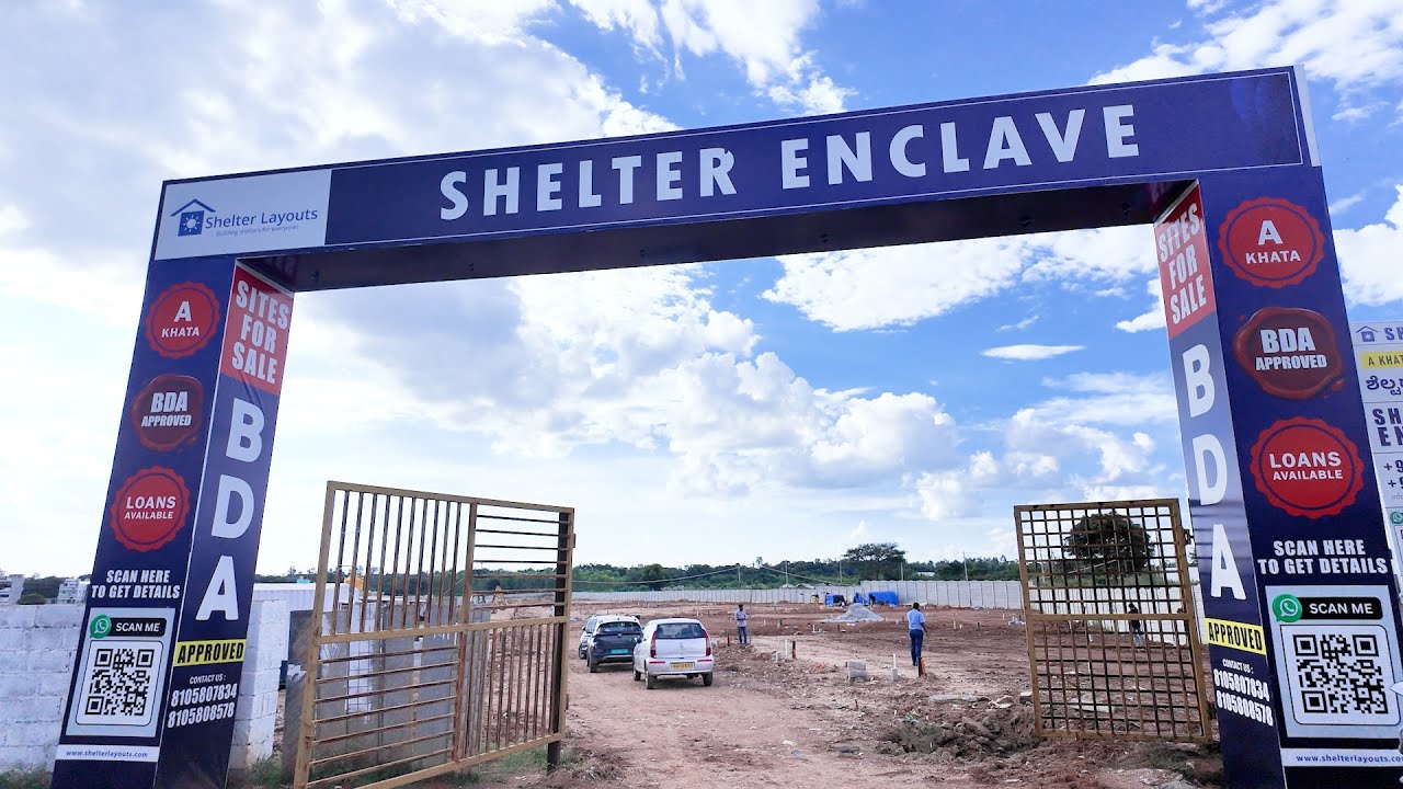 Premium BDA Approved Plots | Near Hennur Main Road | Shelter Enclave