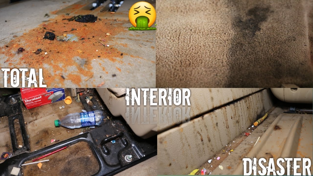 Deep Cleaning a DISGUSTING GMC  YUKON!! | Super Nasty Car Detailing and Satisfying Transformation!!