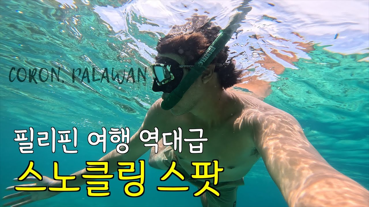 필리핀여행 20년만에 만난 인생 스노클링 스팟 코론 씨에테 페스카도스 소개 영상