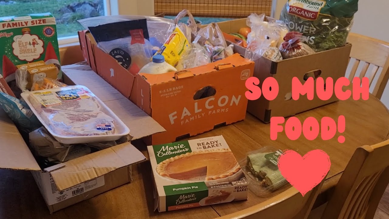 Продовольственный банк Haul — Что я получил в новом продовольственном банке