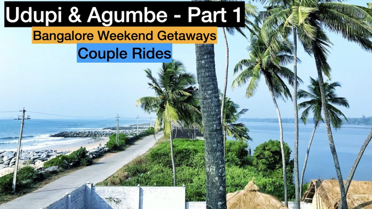 Udupi & Agumbe | Day 1 | Bangalore Weekend Getaways | Pirates Bay | Interceptor 650 | Couple Rides