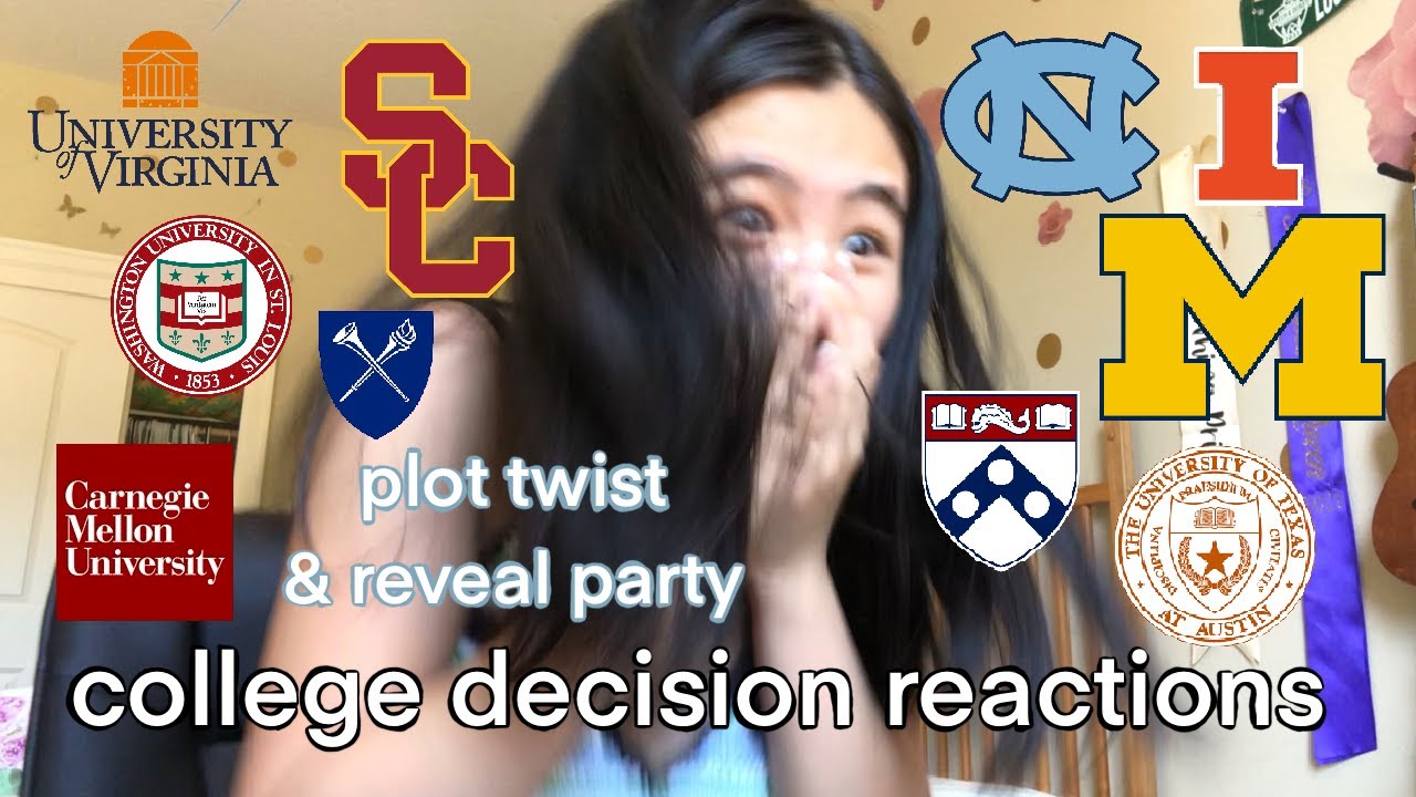 COLLEGE DECISION REACTIONS 2022! (t20's, penn, nyu, usc, mich + more!)