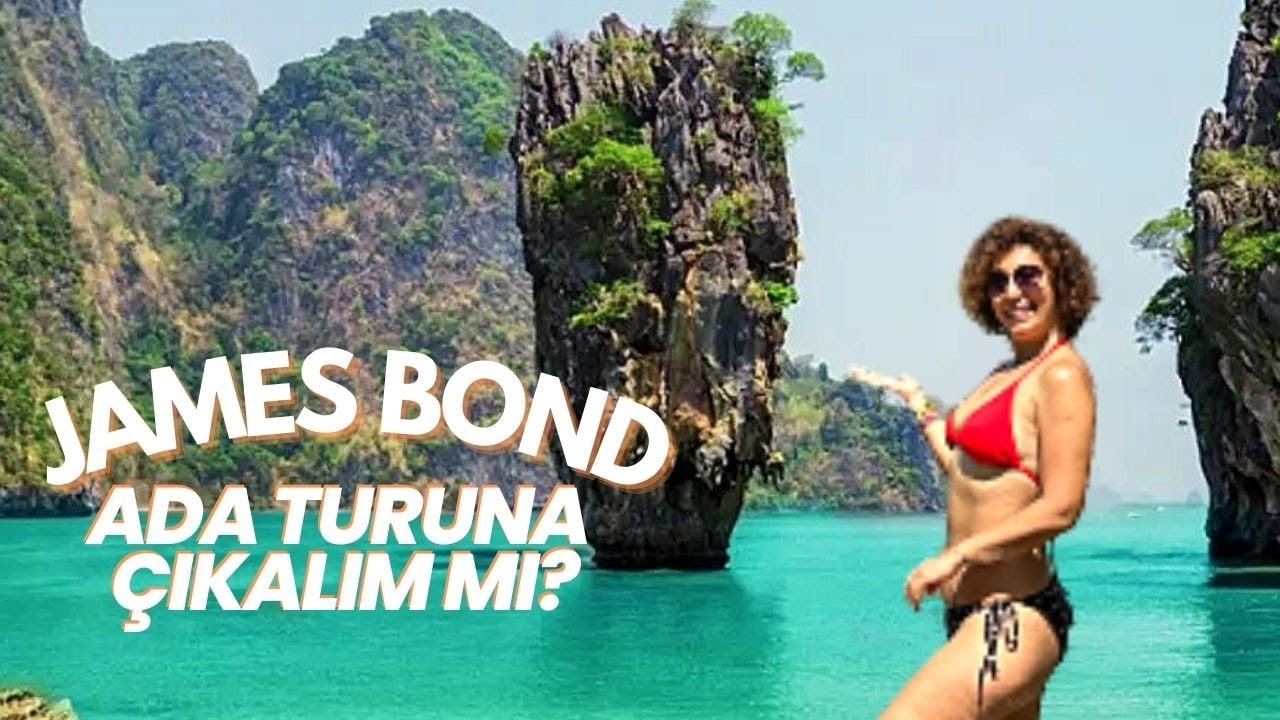 JAMES BOND ADASI Tekne Turu! İlginç Mağaralar, Kano Gezisi, Tropik Adalar 🇹🇭 - 98