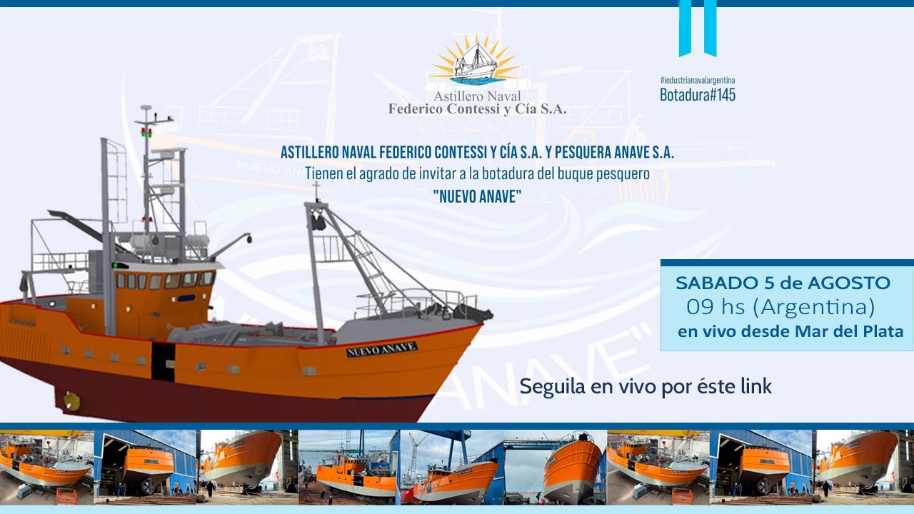 #EnVIVO​ Botadura #145 B/P 