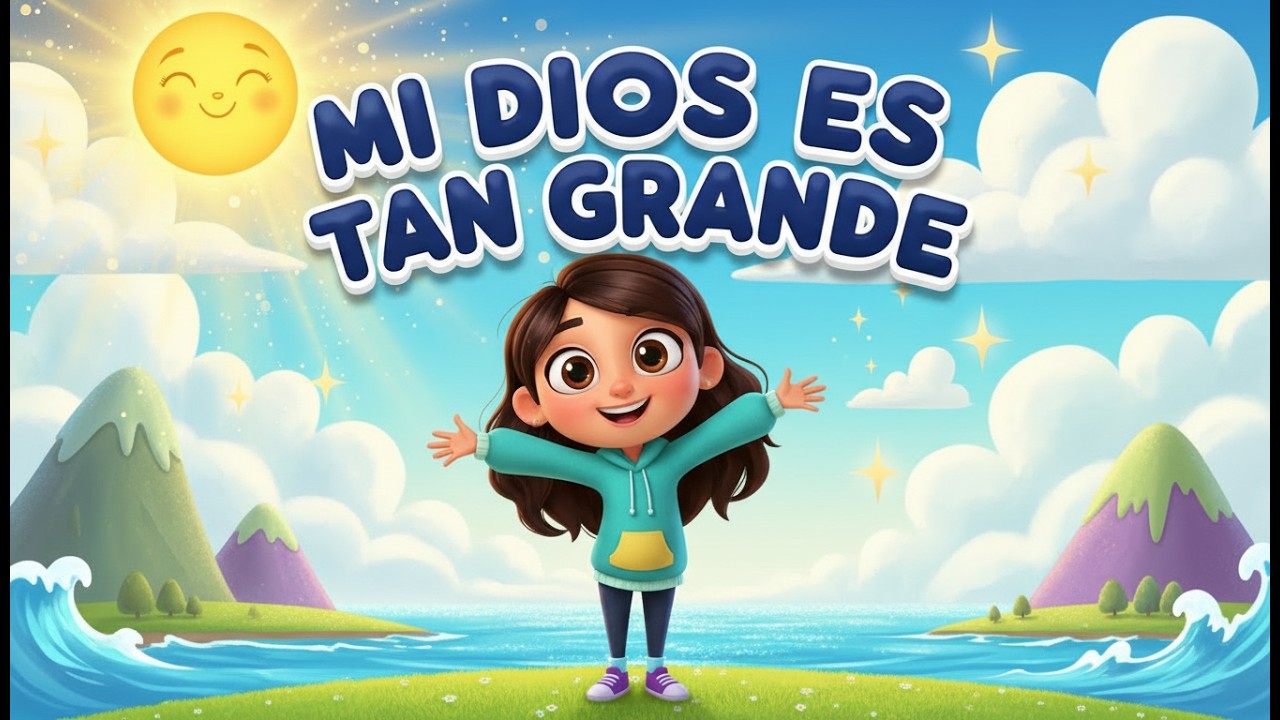 MI DIOS ES TAN GRANDE  | Canción Infantil Cristiana  (2026) | Kids Christian Song | Aniversario 1