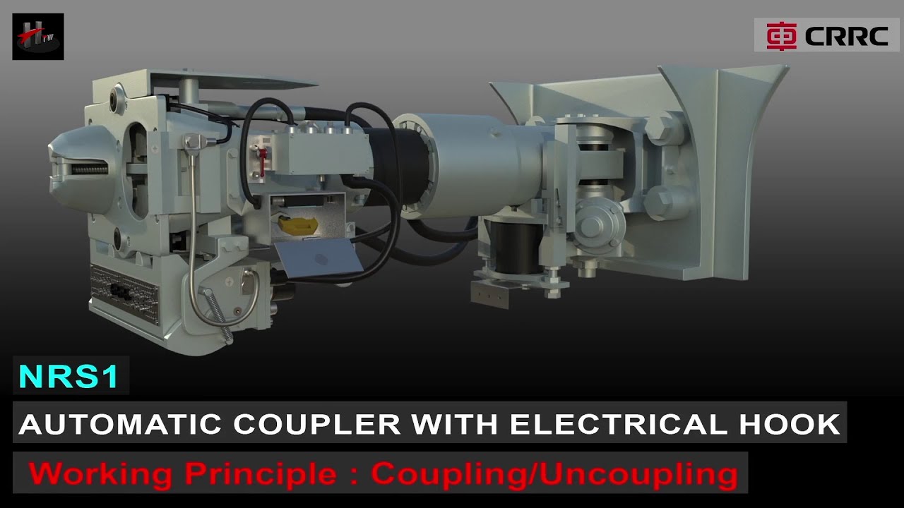 Working Principle of Automatic Coupler with Electrical Hook