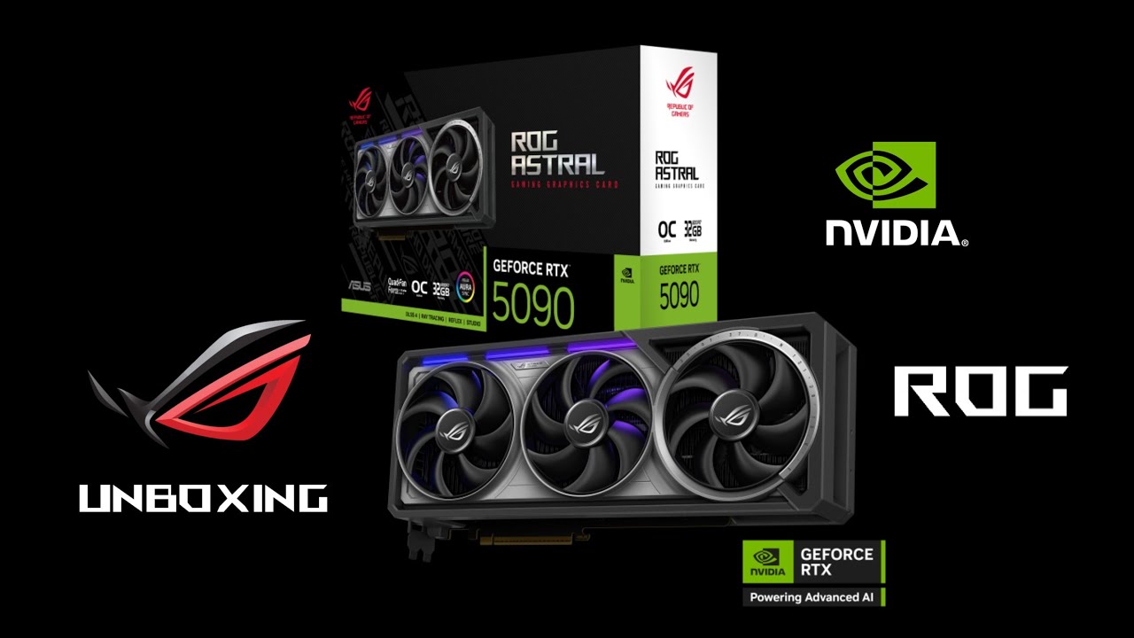 RTX 5090 GeForce Asus Astral | UNBOXING