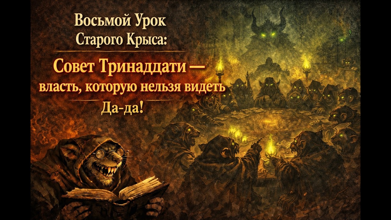 Восьмой Урок Старого Крыса: Совет Тринадцати — власть, которую нельзя видеть