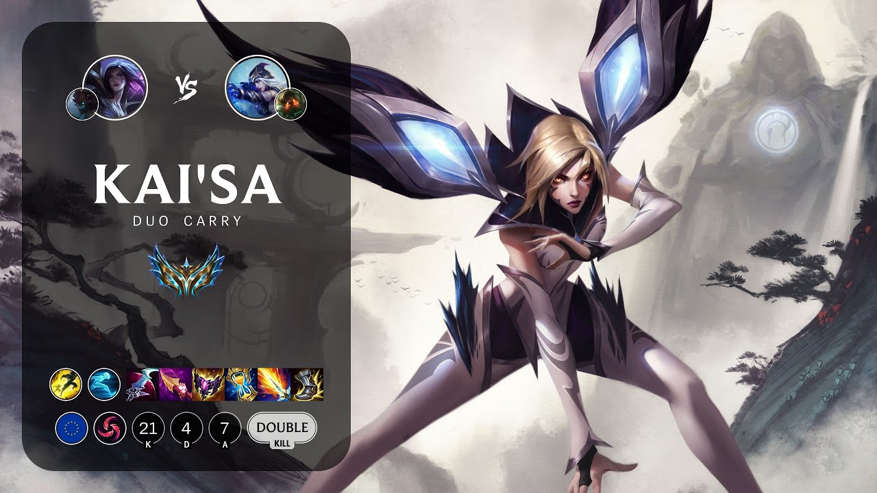 Kai'Sa ADC vs Ashe - EUW Challenger Patch 14.5