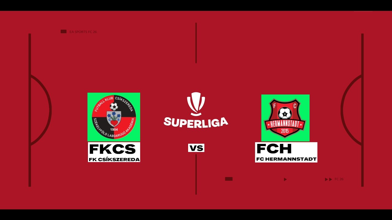 FC 26 - FK Csíkszereda vs FC Hermannstadt | Superliga Romania | Highlights