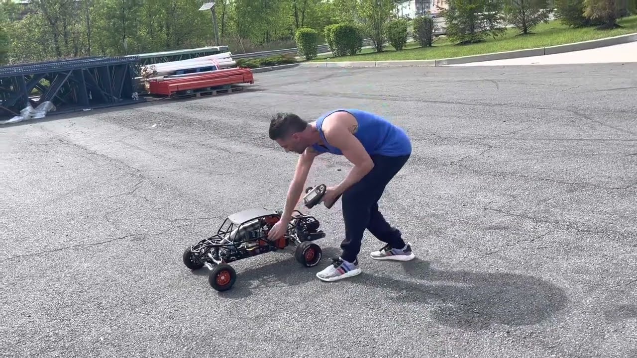 Taylor Rc 50 GT warehouse bashing
