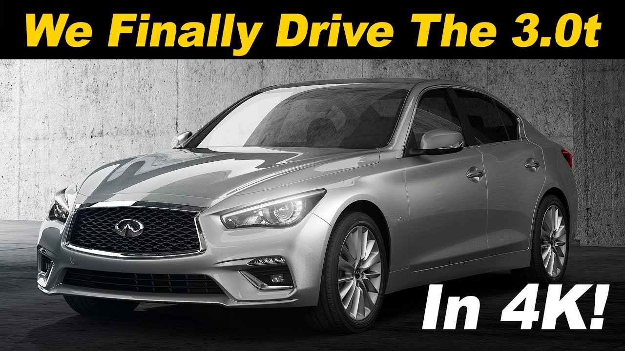 2018 Infiniti Q50 3.0t Review and Road Test In 4K