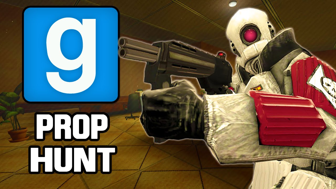 Gmod Prop Hunt Funny Moments - Gravity Kill, Sausage, Explosive Watermelons (Garry's Mod)