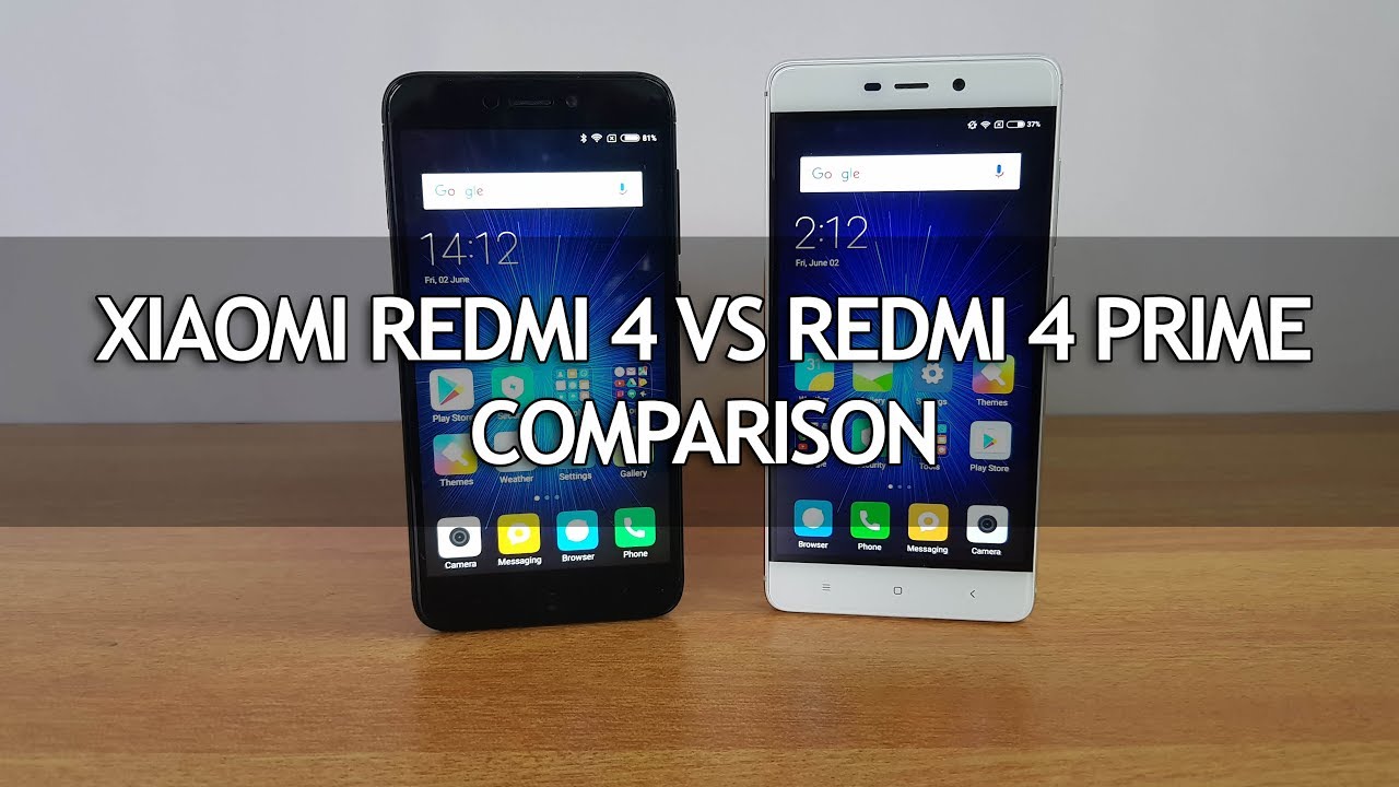 Xiaomi Redmi 4 vs Redmi 4 Prime- Detailed Comparison