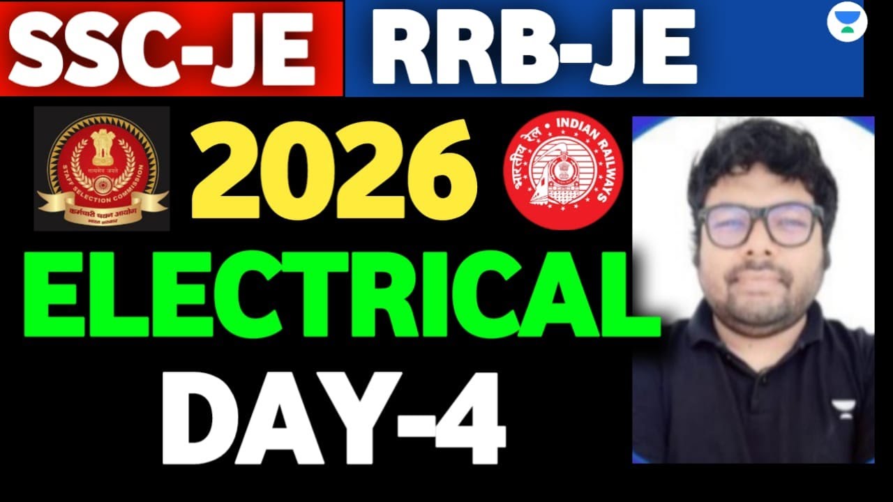 RRB JE SSC JE TOP MCQ SELECTION SERIES - 4 #rrb #ssc