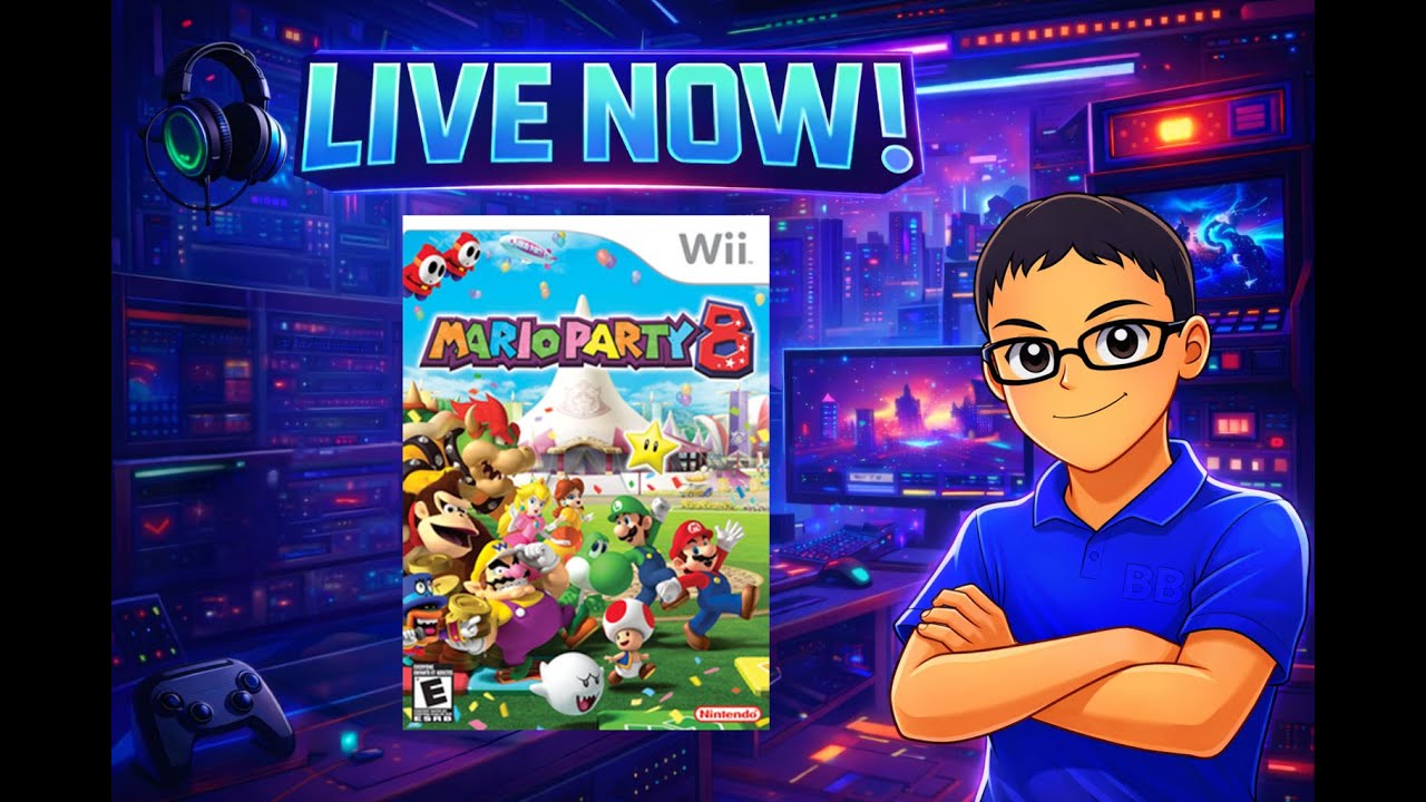MARIO PARTY WITH NO FRIENDS! 8 EDITION!
