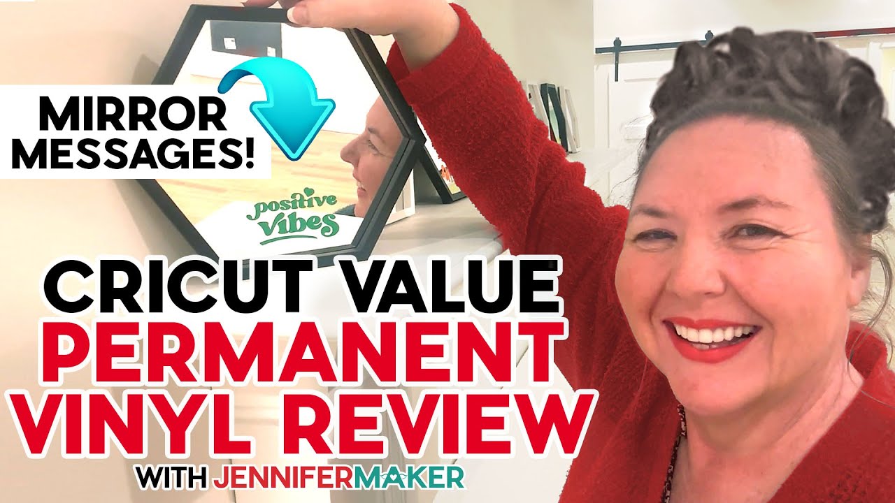 Is Cricut Value Vinyl Worth It? | Plus Free Mirror Message SVGs!