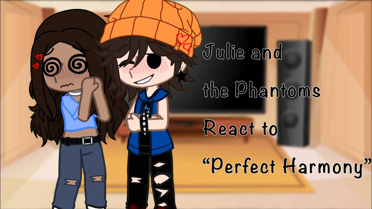 Julie and the Phantoms react to Perfect Harmony| Juke 💜🧡