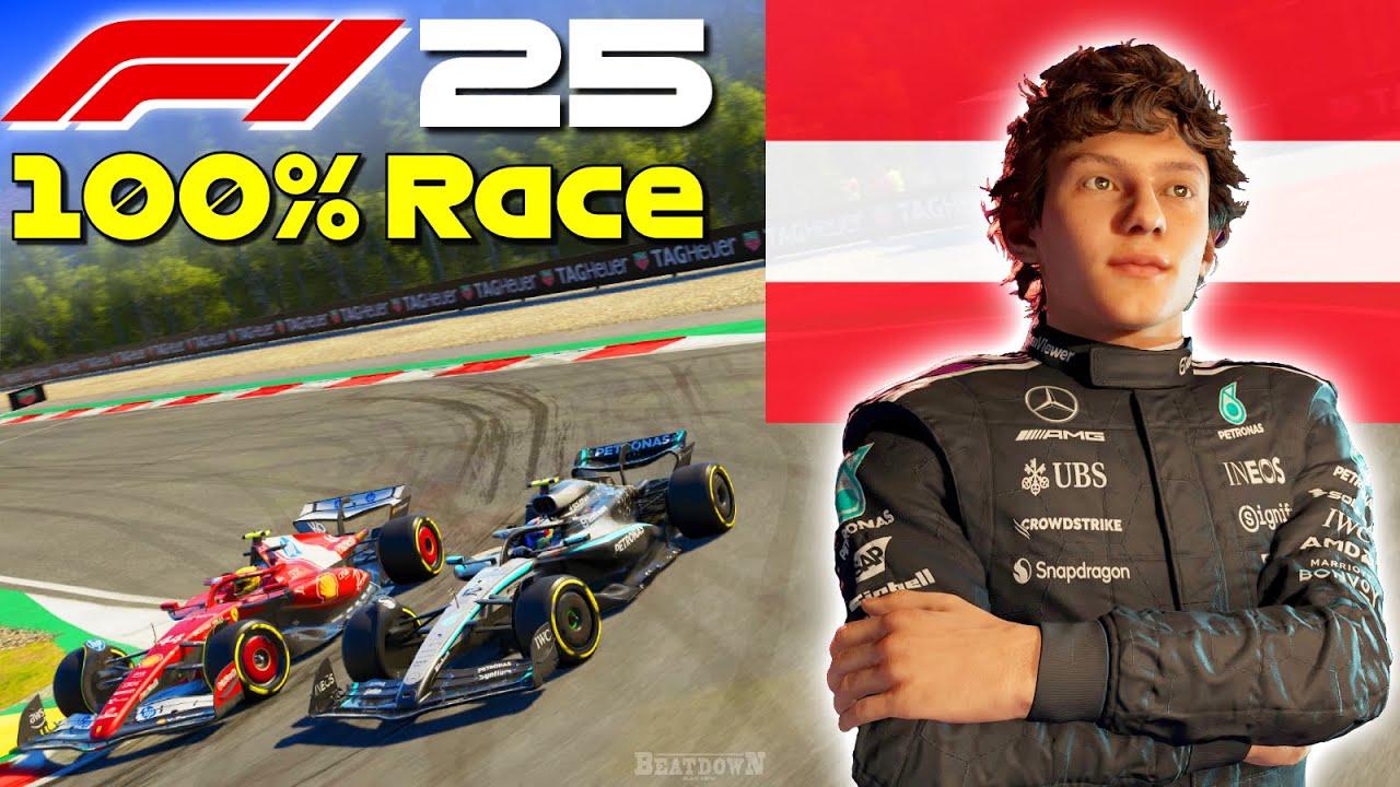 F1 25 - Let's Make Antonelli World Champion #11: 100% Race Austria
