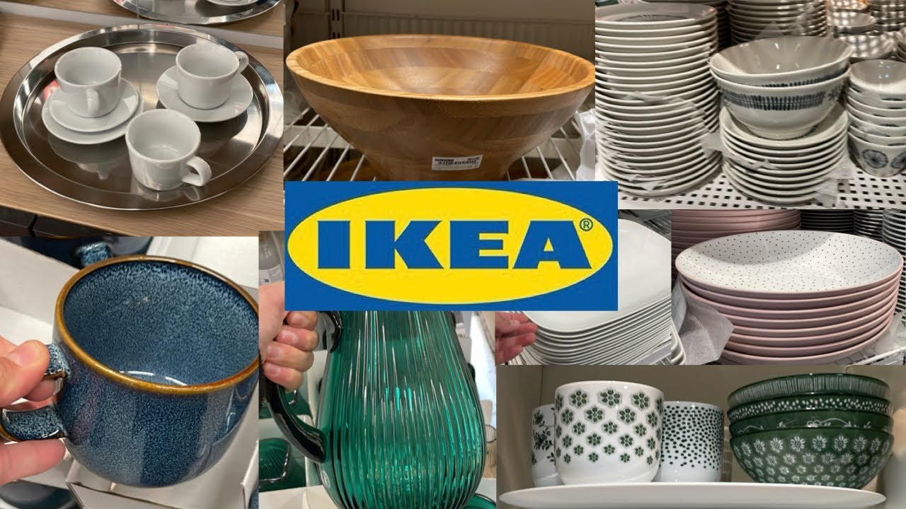 IKEA SHOP WITH ME *NEW IN IKEA* & IKEA HAUL /IKEA Must Have Kitchenware Items / IKEA Tableware