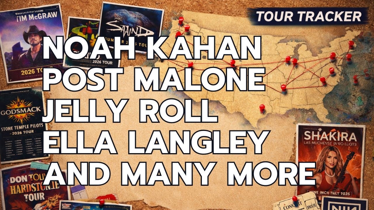Noah Kahan, Post Malone + Jelly Roll, Ella Langley on a week of Big Announcements | Tour Tracker