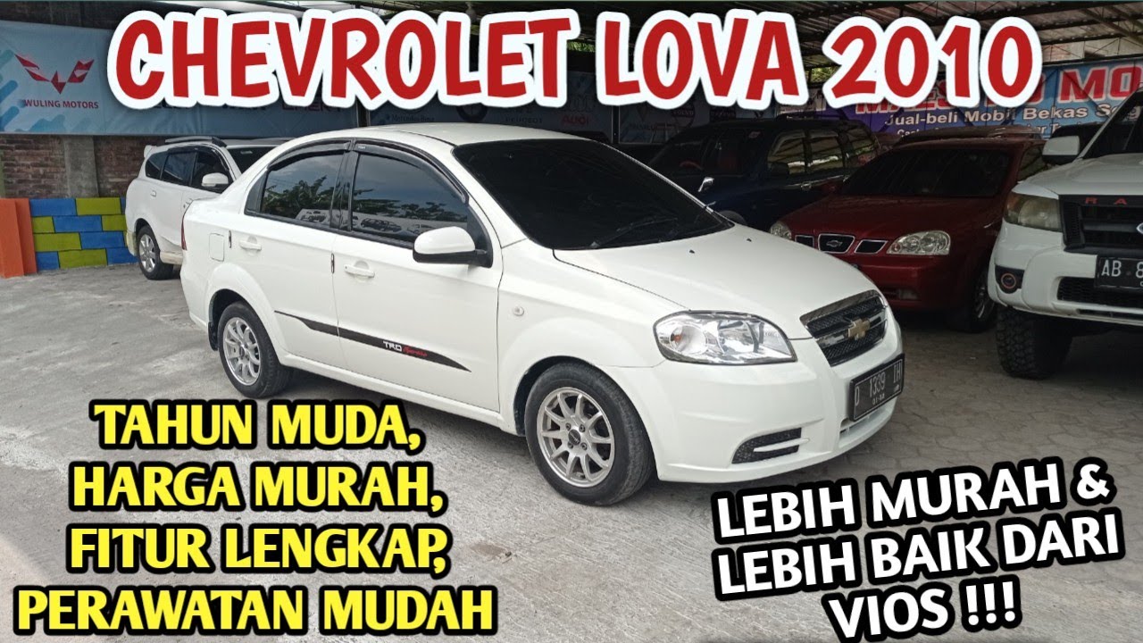 REVIEW CHEVROLET LOVA 2010 HARGA MURAH TAHUN MUDA FITUR LENGKAP
