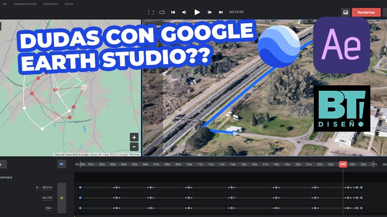 Google Earth Studio: El tutorial definitivo - Problemas comunes y cómo resolverlos. PARTE 1