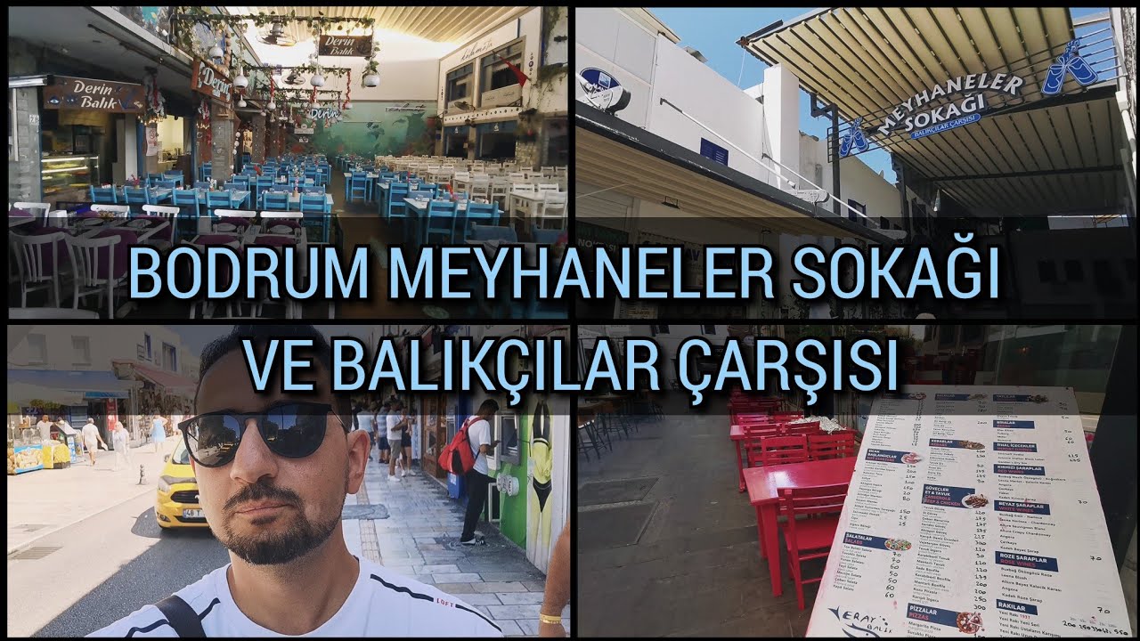 BODRUM MEYHANELER SOKAĞI VE BALIK&Ccedil;ILAR &Ccedil;ARŞISINDA AİLECE GEZİYORUZ