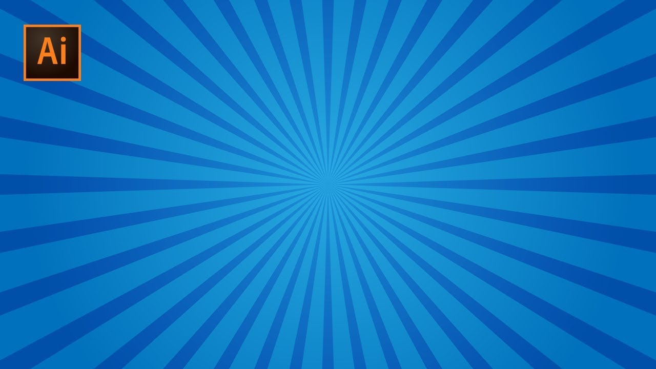 Comment réaliser l'effet STARBURST sur ILLUSTRATOR ?