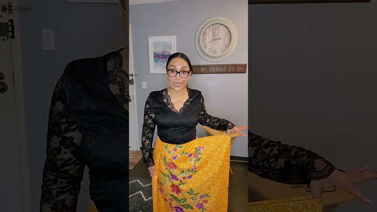 CARA MUDAH ‼️Tutorial Cara Menggunakan Kain Untuk Tari Betawi #taribetawi #dance