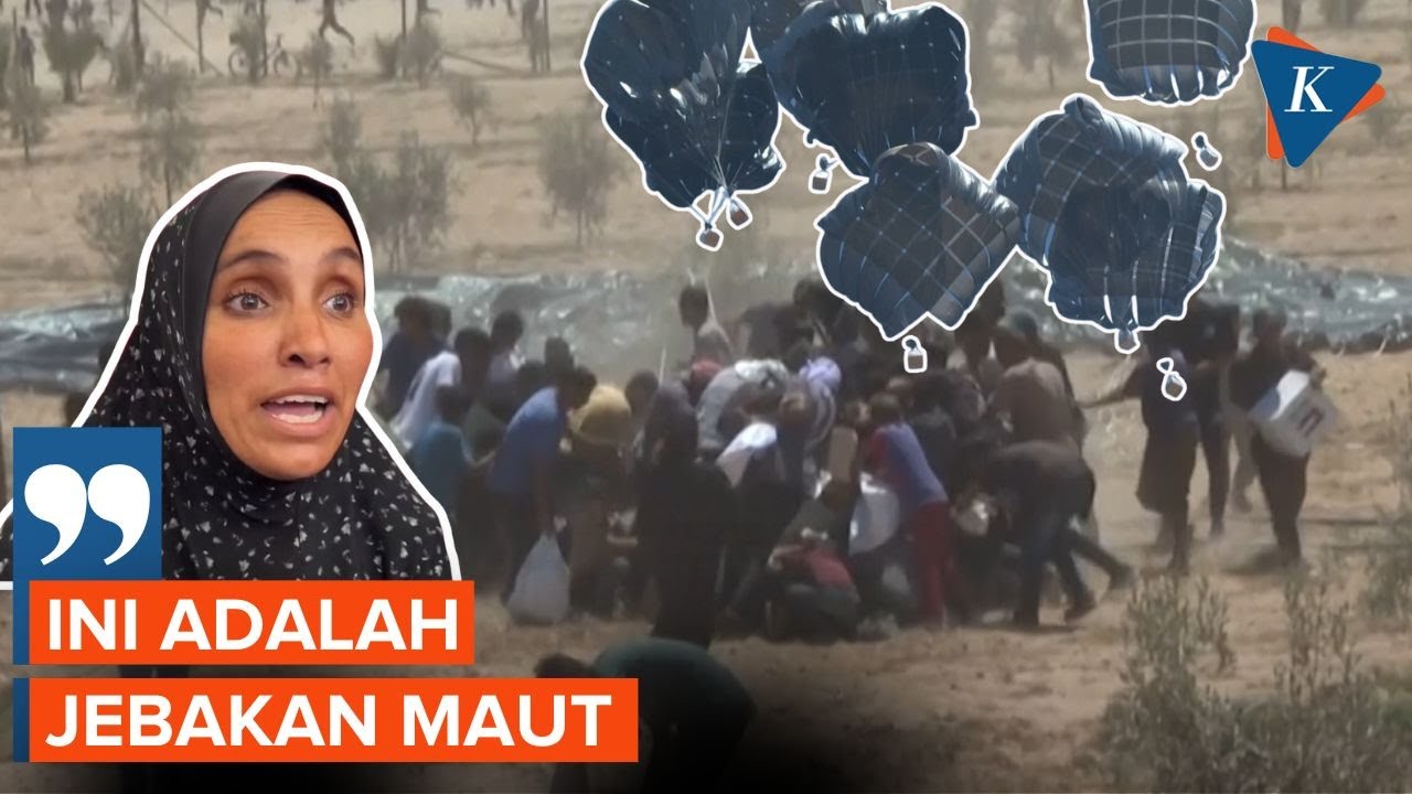 Warga Gaza Sebut Distribusi Bantuan 