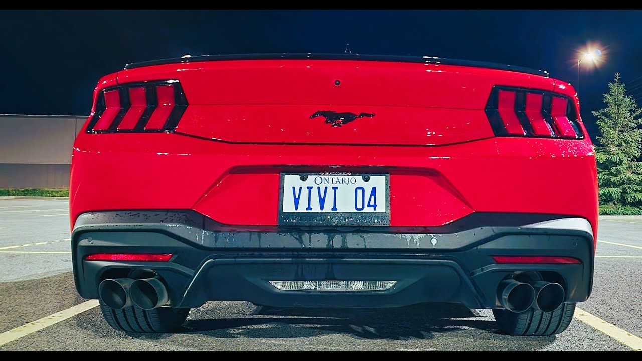 2024 Ford Mustang Ecoboost Active Exhaust